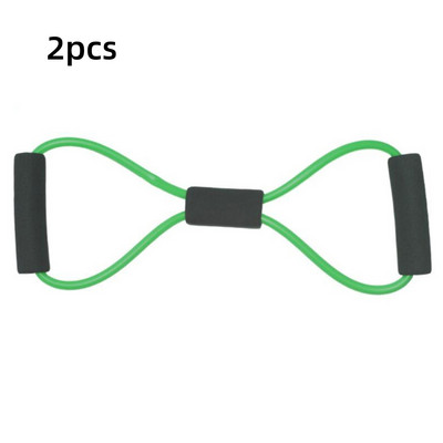 Joga 8 žodžių krūtinės išplėtimas labai elastingi pratinami raumenys tempimo virvė Sportas patvarios pasipriešinimo juostos įtempimo lavinimo virvės