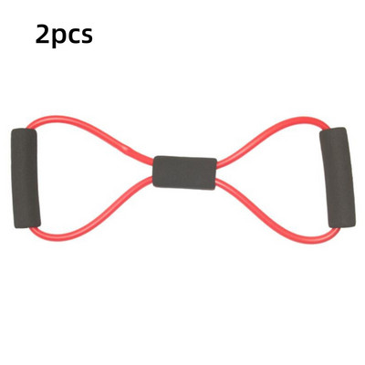 Joga 8 žodžių krūtinės išplėtimas labai elastingi pratinami raumenys tempimo virvė Sportas patvarios pasipriešinimo juostos įtempimo lavinimo virvės