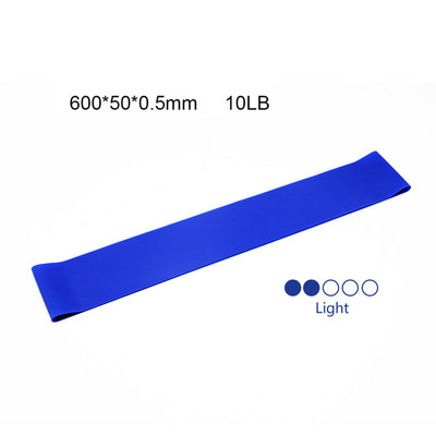 5 culori benzi de rezistență yoga banda de cauciuc antrenament pentru sală de acasă bucle de fitness latex în aer liber Crossfit Pilates echipament de antrenament sportiv