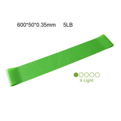 5 culori benzi de rezistență yoga banda de cauciuc antrenament pentru sală de acasă bucle de fitness latex în aer liber Crossfit Pilates echipament de antrenament sportiv