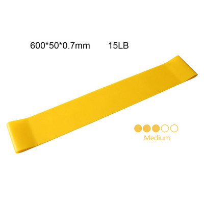 5 culori benzi de rezistență yoga banda de cauciuc antrenament pentru sală de acasă bucle de fitness latex în aer liber Crossfit Pilates echipament de antrenament sportiv