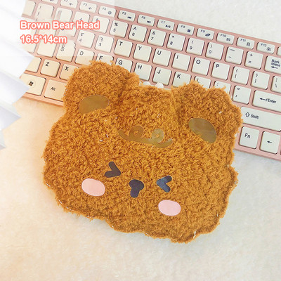 Armas plüüsis kuumaveekoti süstimine kuumaveepudeliga kaasaskantav multikas armas miniveepudel, lihtne ja vastupidav kuumaveekott