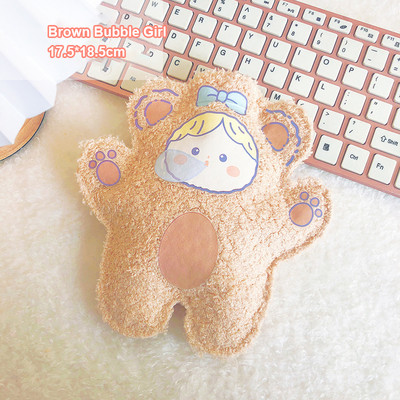 Armas plüüsis kuumaveekoti süstimine kuumaveepudeliga kaasaskantav multikas armas miniveepudel, lihtne ja vastupidav kuumaveekott