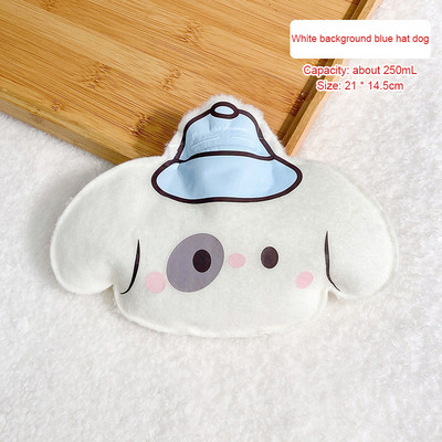 Armas plüüsis kuumaveekoti süstimine kuumaveepudeliga kaasaskantav multikas armas miniveepudel, lihtne ja vastupidav kuumaveekott