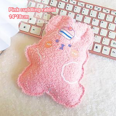 Armas plüüsis kuumaveekoti süstimine kuumaveepudeliga kaasaskantav multikas armas miniveepudel, lihtne ja vastupidav kuumaveekott