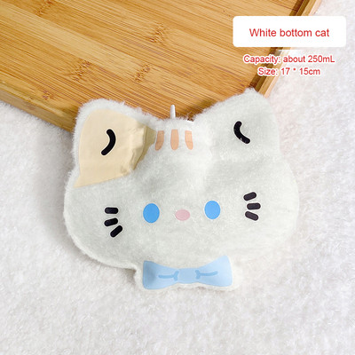 Armas plüüsis kuumaveekoti süstimine kuumaveepudeliga kaasaskantav multikas armas miniveepudel, lihtne ja vastupidav kuumaveekott