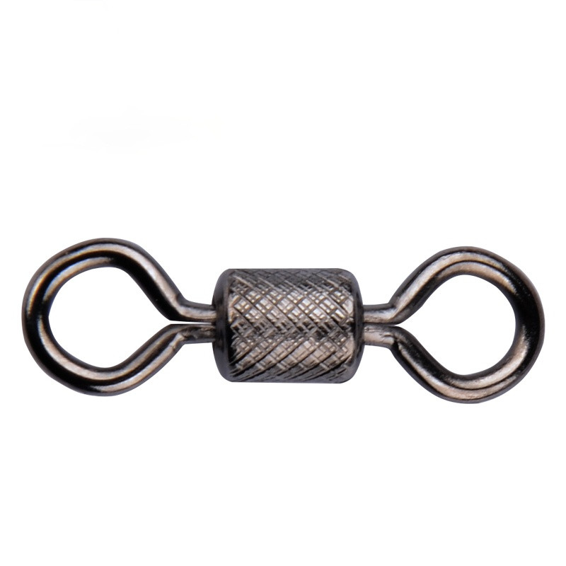 50 vnt. / partijoje Meredith žvejybos pasukami kietieji žiedai, sukamasis pasukamasis karpių žvejybos reikmenys, rutulinis guolis, pasukamas su saugos užsegimu