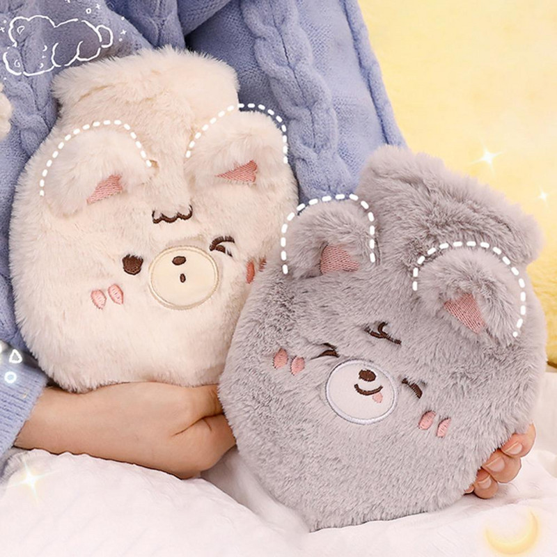 Χρήσιμη τσάντα ζεστού νερού Αντιεκρηκτική καλή στεγανοποίηση μπουκάλι ζεστού νερού για φοιτήτρια Ζεστή τσάντα χεριού έγχυσης νερού