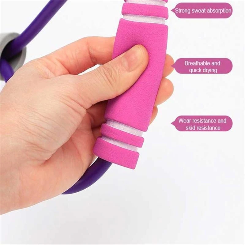 TPE 8 riječi Fitness Yoga Gum Resistance Gumice Fitness Elastična traka Fitness oprema Expander Workout Expander prsa