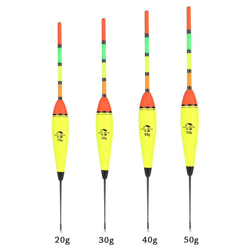 Nešiojami elektroniniai plūduriavimo šviesos lazdelei Bobber Fishing Night Float Ball Boia Eva Foam