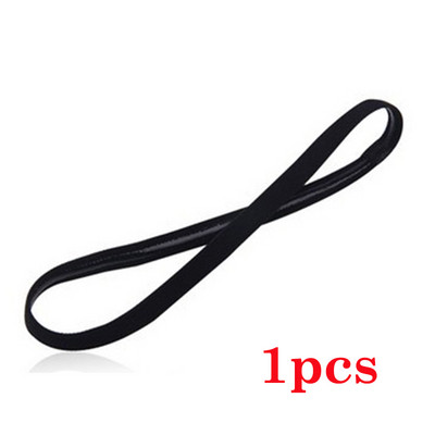 5 vnt. Moteriškos prakaito juostelės Futbolo Joga Grynų plaukų juostelės Neslystančios elastinės gumos plonos sportinės galvos juostos Vyriški plaukų priedai Galvos apvyniojimas