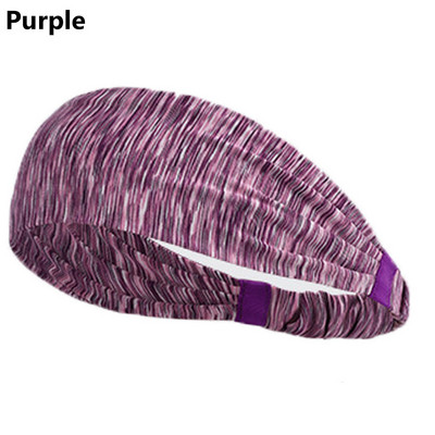 Karštą sugeriančios prakaitą Sportinės plaukų juostelės Vyrams Moteriškos elastinės jogos galvos juostos Fitneso galvos apdangalai Galvos apdangalas Sportiniai plaukų aksesuarai