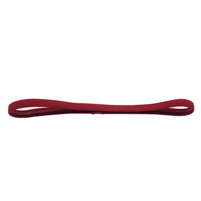 1 vnt. Paprasta Unisex sportinė plaukų juosta, neslystanti silikoninė juostelė, prakaito kreivė Elastinės galvos juostos Jogos bėgimo fitneso plaukų priedai