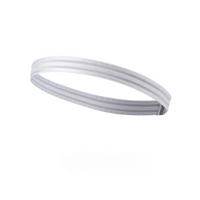 1 vnt. Moteriškos sportinės juostelės Futbolas Joga Grynos plaukų juostelės Neslystančios elastinės gumos plonos sportinės galvos juostos Vyriški plaukų priedai Galvos apvyniojimas