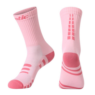 Santic Cycling κάλτσες μεσαίου μήκους σωλήνα ανδρικές και γυναικείες κάλτσες συμπίεσης για τρέξιμο εξωτερικού χώρου Αθλητικές κάλτσες πολύχρωμες