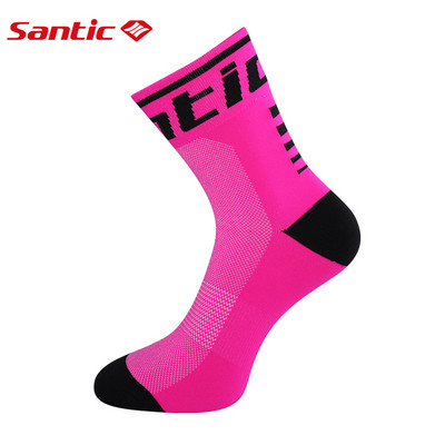 Santic Cycling κάλτσες μεσαίου μήκους σωλήνα ανδρικές και γυναικείες κάλτσες συμπίεσης για τρέξιμο εξωτερικού χώρου Αθλητικές κάλτσες πολύχρωμες