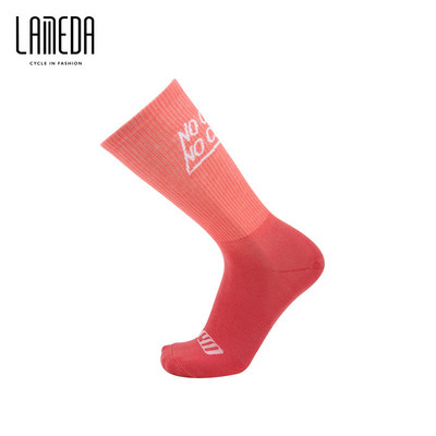 LAMEDA Unisex dviračių kojinės iki kelių MTB kalnų plento dviračių kojinės vyrams, moterims, lauke, sportinėms, bėgimo kojinėms, pralaidžios orui