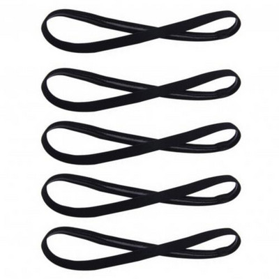 5tk Candy Color Naised Mehed Jooga Juuksepaelad Sport Peapael Tüdrukud Sport Libisemisvastane Elastne Kummist Higipael Jalgpall Jooksmine