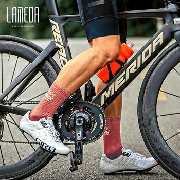 LAMEDA Κάλτσες ορεινής ποδηλασίας ποδηλασίας Unisex Running Outdoor Hiking Climbing Marathon Αναπνεύσιμες κάλτσες για άνδρες και γυναίκες