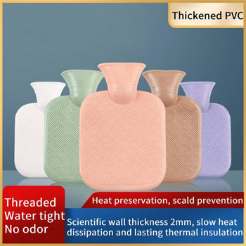 2000 ml бутилка за гореща вода за впръскване на вода Взривозащитена PVC с висока плътност Водопълнеща женска топла за корема, ръцете и краката