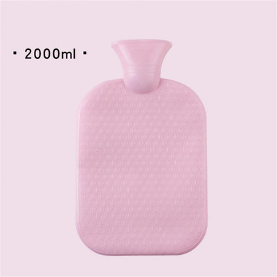 2000ml μπουκάλι ζεστού νερού έγχυσης νερού Αντιεκρηκτικό PVC υψηλής πυκνότητας που γεμίζει νερό Γυναικεία θερμαντικά χέρια για τα πόδια της κοιλιάς