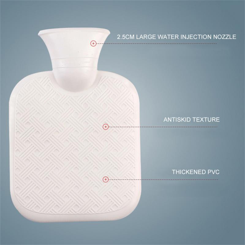 2000ml μπουκάλι ζεστού νερού έγχυσης νερού Αντιεκρηκτικό PVC υψηλής πυκνότητας που γεμίζει νερό Γυναικεία θερμαντικά χέρια για τα πόδια της κοιλιάς