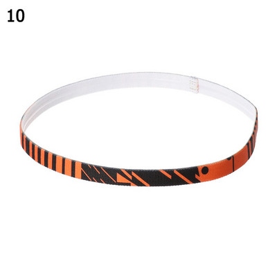 Lauko treniruoklių salės neslystančios juostelės spausdintos bėgimo galvos apdangalai Fitneso galvos juosta Jogos prakaito juosta Sportinė plaukų juosta