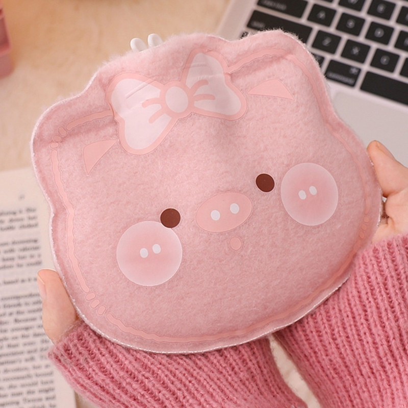 Χαριτωμένο Cartoon Animal Ζεστό Νερό Σφραγισμένο Θήκη Ένεσης Νερού για Χέρια Χέρια Πόδια Κρεβάτι Κρεβάτι Ζεστό Προμήθειες Δώρο Φίλων