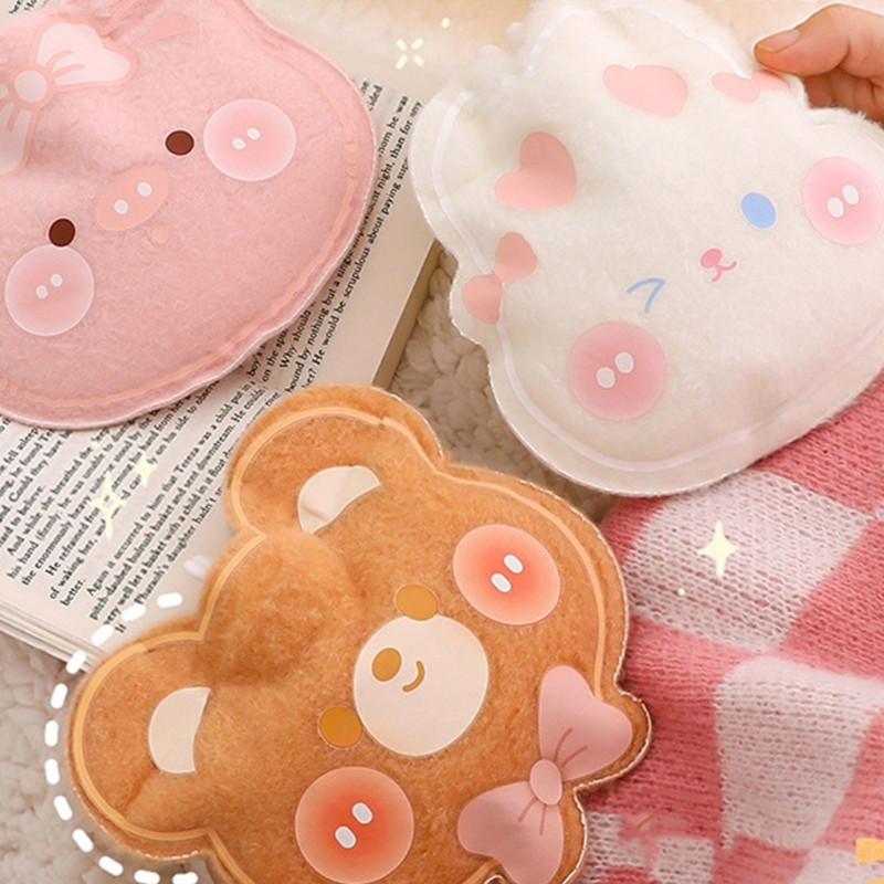 Χαριτωμένο Cartoon Animal Ζεστό Νερό Σφραγισμένο Θήκη Ένεσης Νερού για Χέρια Χέρια Πόδια Κρεβάτι Κρεβάτι Ζεστό Προμήθειες Δώρο Φίλων