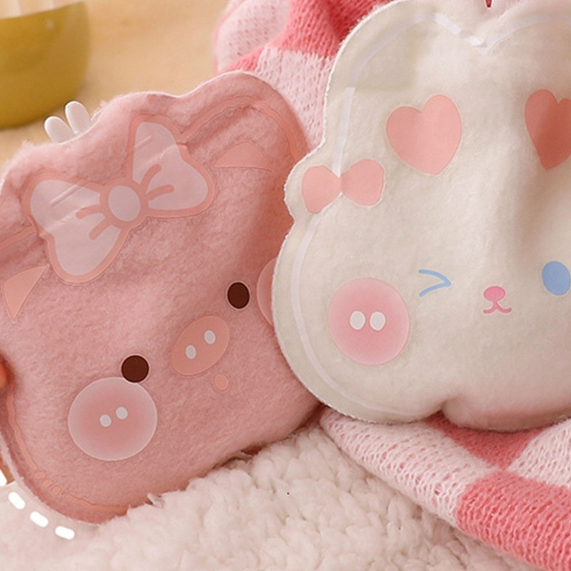 Χαριτωμένο Cartoon Animal Ζεστό Νερό Σφραγισμένο Θήκη Ένεσης Νερού για Χέρια Χέρια Πόδια Κρεβάτι Κρεβάτι Ζεστό Προμήθειες Δώρο Φίλων