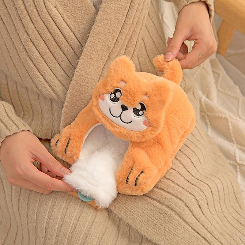 400 ml kuumaveepudel, korduvtäidetav armas multikas, plahvatuskindel, soojad käed, lekkekindel lambakujuline kuumaveekott igapäevaseks kasutamiseks