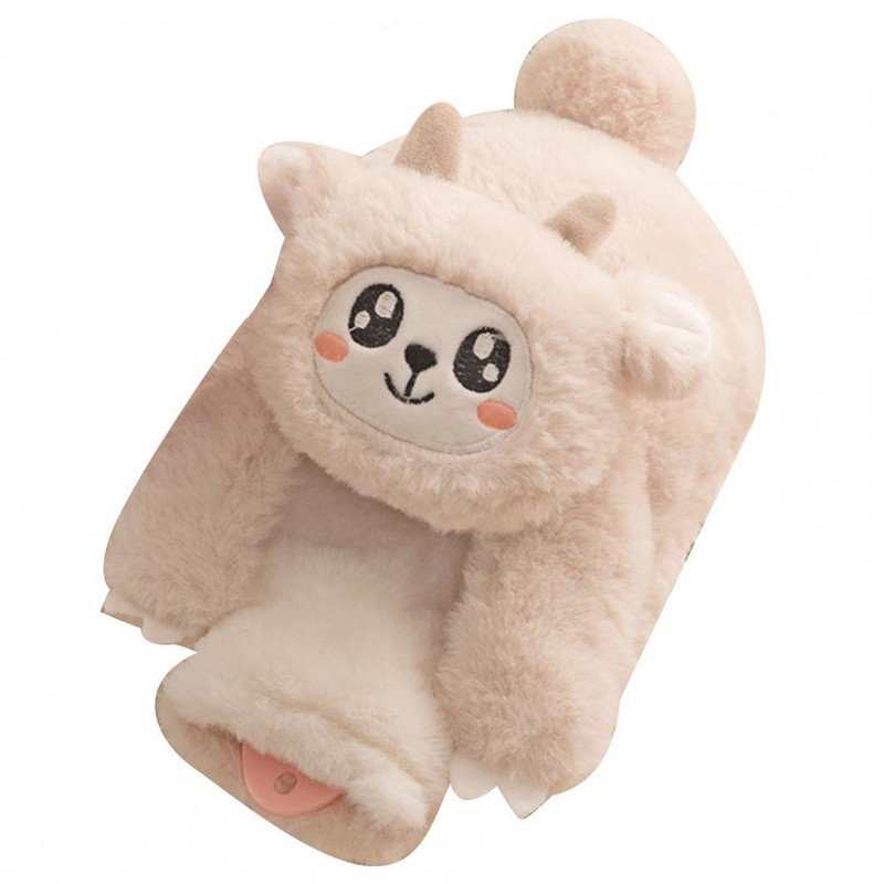 400 ml kuumaveepudel, korduvtäidetav armas multikas, plahvatuskindel, soojad käed, lekkekindel lambakujuline kuumaveekott igapäevaseks kasutamiseks