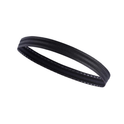 4 Χρώματα Μόδας Μοντέρνα Αντιολισθητική Αθλητική Κορδέλα Μαλλιών Απορροφητική Ιδρώτα Λάστιχο σιλικόνης για τρέξιμο γυμναστικής γιόγκα