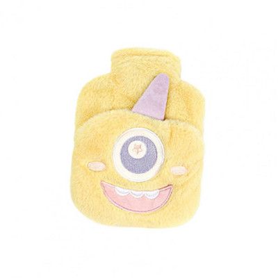 Naudingas išsklaidyti šaltą mielą animacinio filmo formos nešiojamas karšto vandens butelis bendrabučio rankų šildytuvui karšto vandens butelis