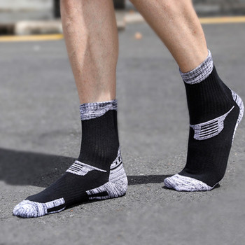Нови 2021 г. Спортни компресионни състезателни чорапи Мъжки чорапи за планинско колоездене Професионални състезателни велосипедни чорапи calcetines ciclismo
