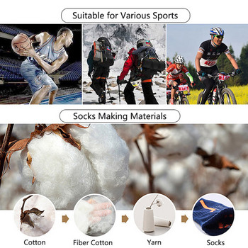 Нови 2021 г. Спортни компресионни състезателни чорапи Мъжки чорапи за планинско колоездене Професионални състезателни велосипедни чорапи calcetines ciclismo