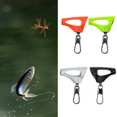 Πλεξούδες με γάντζους σχεδίασης πετονιά ψαρέματος Πλαστικές κεφαλές περιστρεφόμενες κλιπ ψαρέματος ψαρέματος