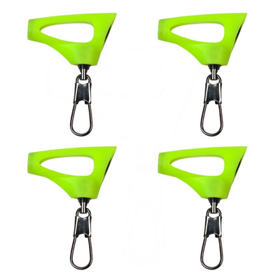 Πλεξούδες με γάντζους σχεδίασης πετονιά ψαρέματος Πλαστικές κεφαλές περιστρεφόμενες κλιπ ψαρέματος ψαρέματος