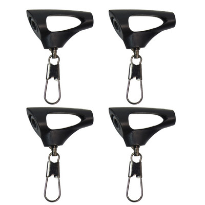 Πλεξούδες με γάντζους σχεδίασης πετονιά ψαρέματος Πλαστικές κεφαλές περιστρεφόμενες κλιπ ψαρέματος ψαρέματος