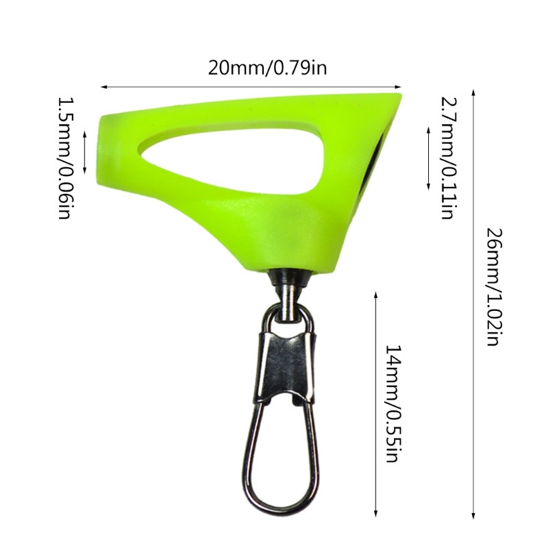 Πλεξούδες με γάντζους σχεδίασης πετονιά ψαρέματος Πλαστικές κεφαλές περιστρεφόμενες κλιπ ψαρέματος ψαρέματος