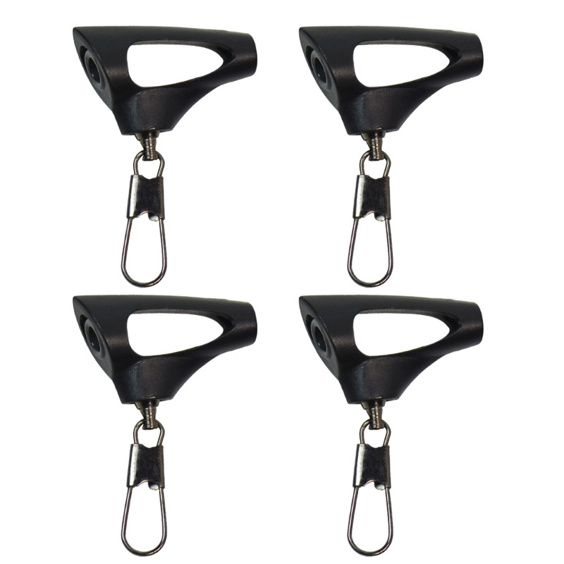 Πλεξούδες με γάντζους σχεδίασης πετονιά ψαρέματος Πλαστικές κεφαλές περιστρεφόμενες κλιπ ψαρέματος ψαρέματος