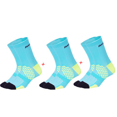 3 poros pakuotėje dviračių kojinės vyriškos moteriškos lauko bėgimo dviračio kojinės kokybiškos važiavimo dviračiu kompresinės sportinės kojinės