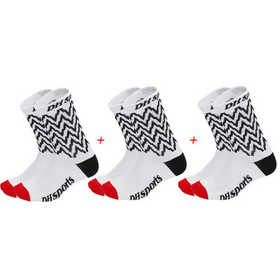 3 ζευγάρια ανά πακέτο Επαγγελματικές κάλτσες ποδηλασίας υψηλής ποιότητας Ανδρικές Γυναικείες Αθλητικές κάλτσες ποδηλάτου εξωτερικού χώρου για τρέξιμο