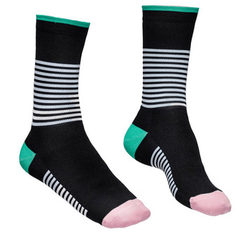 3 чифта в пакет Професионални чорапи за колоездене Дамски мъжки чорапи за защита на краката Велосипедни спортни чорапи Открит шосеен велосипед състезателни чорапи