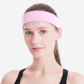 Uniszex jóga hajpántok Légáteresztő poliészter izzadásgátló hajpánt Gyorsan száradó rugalmas, hordozható, nyújtható kültéri sportokhoz