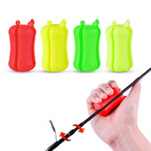 Undiță reutilizabilă Minge fixă Suport pentru undiță din cauciuc Suport pentru undiță în formă de ou Clemă pentru undiță Accesorii de pescuit Durabil 69HD