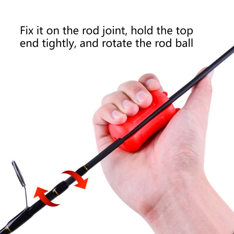 Undiță reutilizabilă Minge fixă Suport pentru undiță din cauciuc Suport pentru undiță în formă de ou Clemă pentru undiță Accesorii de pescuit Durabil 69HD