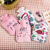 karšto vandens butelis Žiemos mergaičių šiltas animacinis filmukas termoizoliacija atsparus sprogimui šiltas Vandens įpurškimas Universalus karšto vandens maišelio rankos