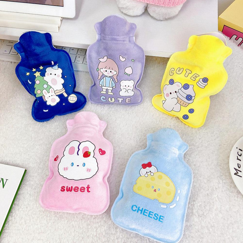 Μπουκάλι ζεστού νερού Χρήσιμο επαναχρησιμοποιημένο μικρού μεγέθους Γλυκό Υπέροχο θερμαντήρα χεριών γεμάτο νερό για το σπίτι