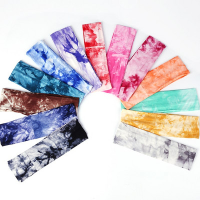 1vnt 2 colių kaklaraištis Dažai Gepardas Miško medis Chevron Zebra Medvilninės Tamprios galvos juostos Sportinės Merginos Plaukų Juostos Tvarsčiai Guma Turbana Bandana